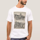 Recherche de région boisée tshirts Lithographié