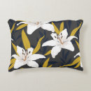 Recherche de fleur lys coussins Abstrait