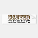 Search for wanted bumper stickers Cool
