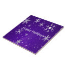 Search for white snowflake tiles Purple