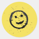 Search for cool smiling faces stickers Yellow