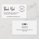 Recherche de réduction cartes visite Logo