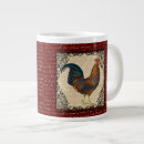 Recherche de vintage rooster tasses Coq