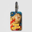 Recherche de humour de chat bagages étiquettes Mignon