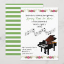 Recherche de piano queue invitations Élégant