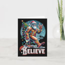 Search for bigfoot christmas cards Believe