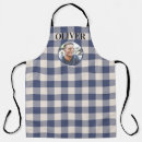 Search for blue gingham aprons For him