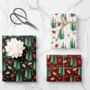 Search for retro style christmas wrapping paper Vintage