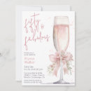 Search for champagne glass birthday invitations Watercolor