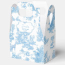 Recherche de bleu et blanc ballotins Toile de jouy