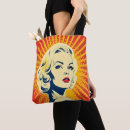 Search for pop art tote bags Woman