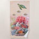 Search for coral reef beach towels Pink