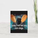 Search for corn dog cards Black cat