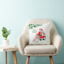 Search for santa claus throw pillows Xmas