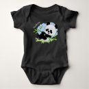 Recherche de panda baby clothes Drôle