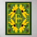 Recherche de lettre florale posters Pour elle