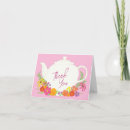 Search for teapot thank you cards Party