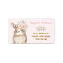 Search for bunny rabbit return address labels Flower