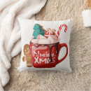 Search for gingerbread man pillows Christmas tree