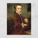 Recherche de portrait de mozart cartes postales Toile