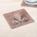 Search for glitter coasters Blush pink