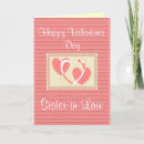 Search for sister in laws valentines day cards Heart