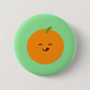 Search for orange fruit buttons Cute
