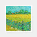 Recherche de iris serviettes Vincent van gogh