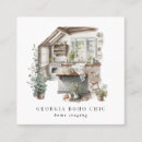 Recherche de country business cards Aquarelle
