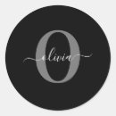 Recherche de monogramme g autocollants Noir