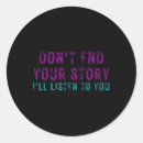 Search for information sign stickers Risk factors for suicide