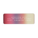 Search for ombre return address labels Contemporary