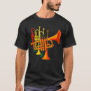 Search for band player tshirts Brass instrument