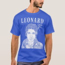 Recherche de leonard cohen tshirts Tenue