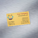 Search for teared business cards Yellow
