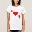 Search for ace of hearts tshirts Blackjack