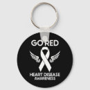 Search for heart disease awareness month keychains Support