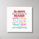 Search for book lovers canvas prints Teacher