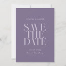 Search for lavender save the dates Minimalist