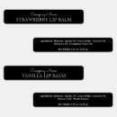 Search for lip balm labels Elegant