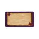 Search for maple leaf return address labels Country