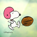 Recherche de kicker posters Snoopy botter le football