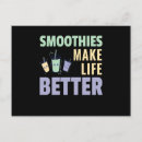Recherche de smoothie cartes postales Mixer