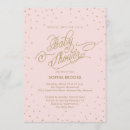 Search for fancy baby shower invitations Pink