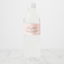 Search for rose gold water bottle labels Glitter