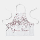Search for confetti aprons Glitter