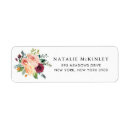 Search for flower bouquet return address labels Botanical