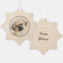 Search for tibetan spaniel ornaments Tibbie