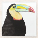 Recherche de toucans dessous de verres Coloré