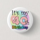 Recherche de anniversaire spécial badges Arc en ciel